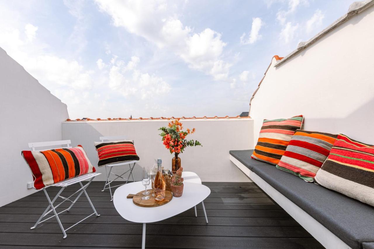 Duplex-Apartment With Terrace On Top Location In Gent Exteriör bild