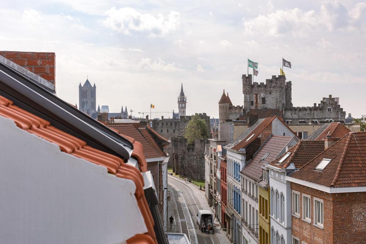 Duplex-Apartment With Terrace On Top Location In Gent Exteriör bild