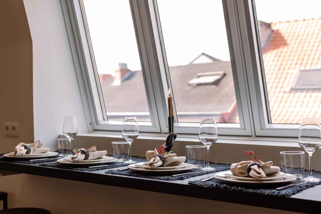 Duplex-Apartment With Terrace On Top Location In Gent Exteriör bild