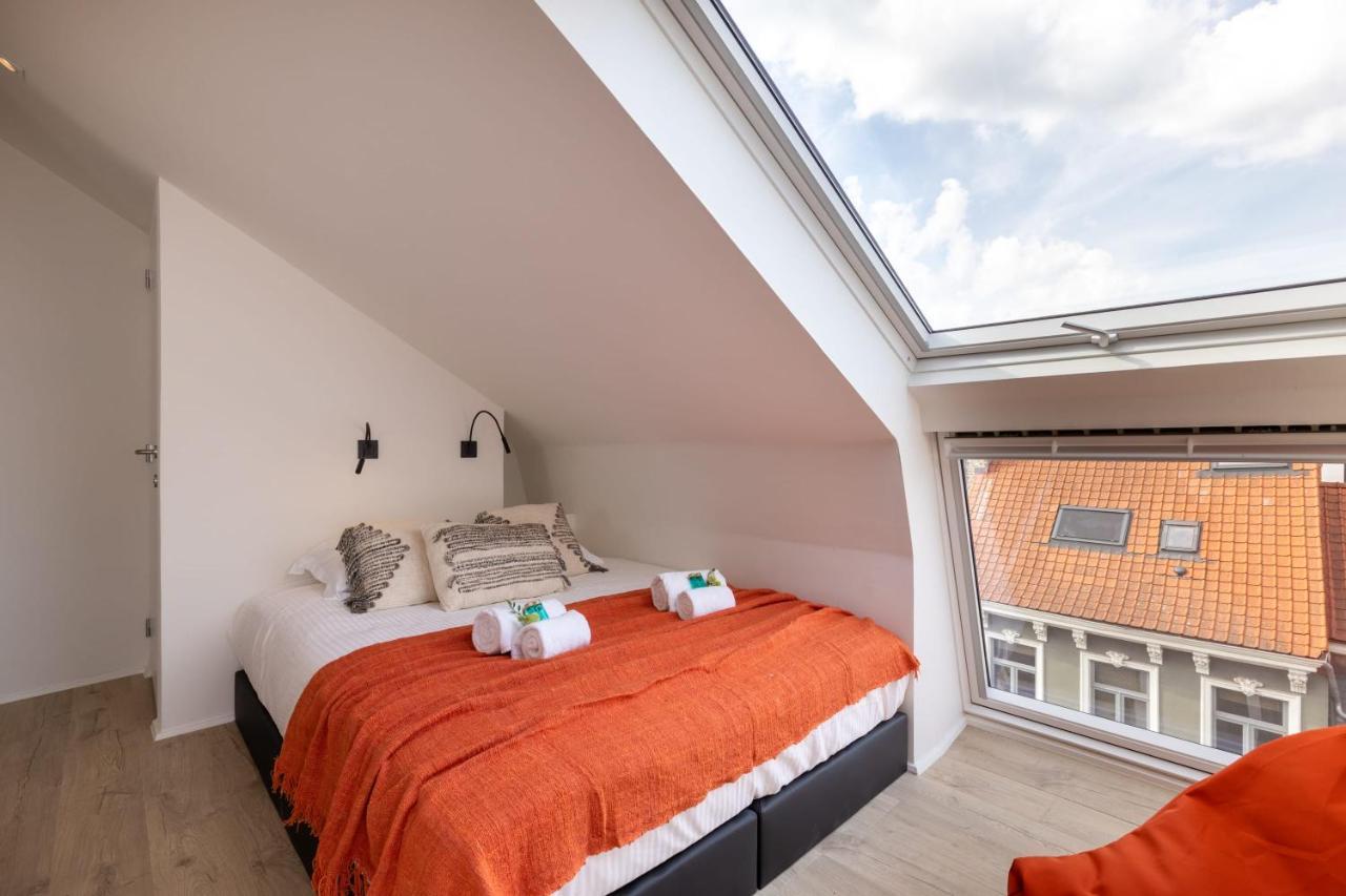 Duplex-Apartment With Terrace On Top Location In Gent Exteriör bild